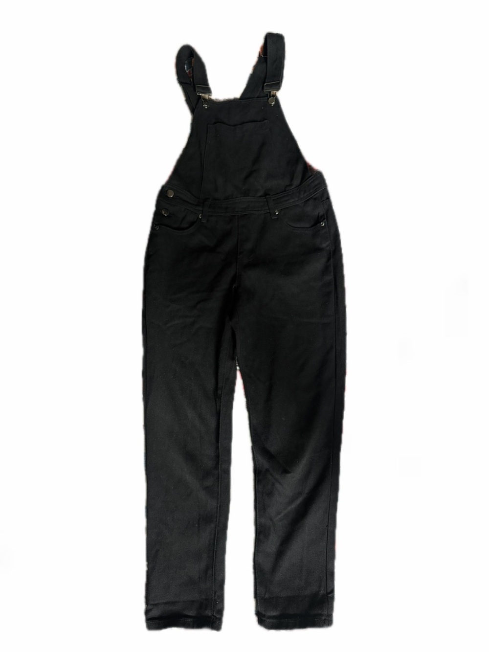 Black Women's Denim Overalls
